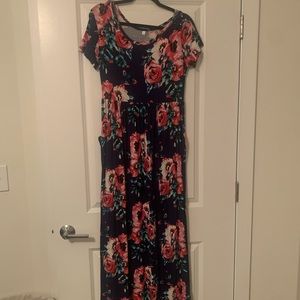 Floral Maternity Dress